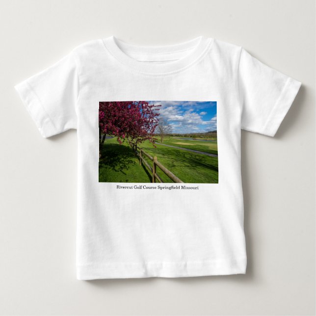 Camiseta Para Bebê Primavera em Rivercut (Frente)
