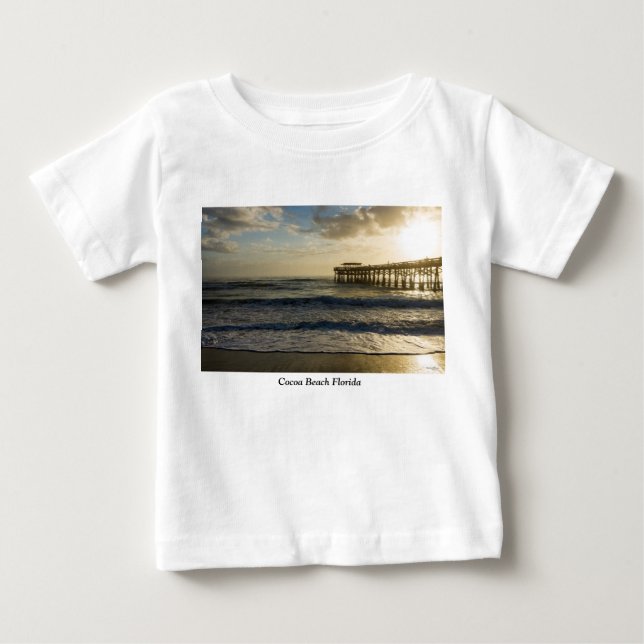 Camiseta Para Bebê Primeira Glória do Sol (Frente)