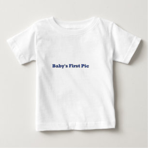 Camiseta Para Bebê Primeira Imagem do Bebê O MUSEU Zazzle Oferece