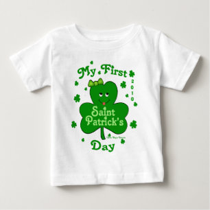 Camiseta Para Bebê Primeira Rua da Menina Personalizada. Dia de Patri