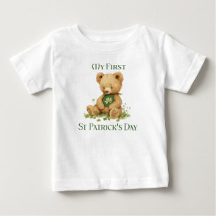 Camiseta Para Bebê Primeira Rua, Dia do Patrick
