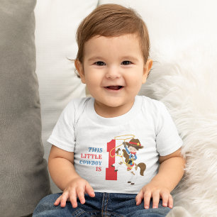 Camiseta Para Bebê Primeiro aniversario Cubo