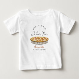 Camiseta Para Bebê Primeiro aniversario da Garota Cutie