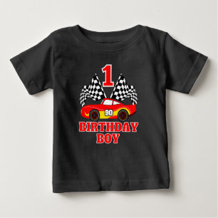 Camiseta Para Bebê primeiro aniversario Toddler