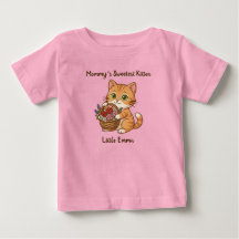 Primeiro Dia das Mães Gato Gengibre: Bodysuit de B