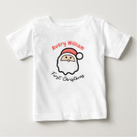 Primeiro Natal Com Papais noeis Cor-de-Rosa