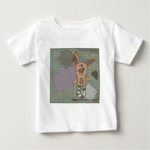 Camiseta Para Bebê Primitive Bunny