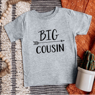 Camiseta Para Bebê Primo Grande   Família de Correspondência