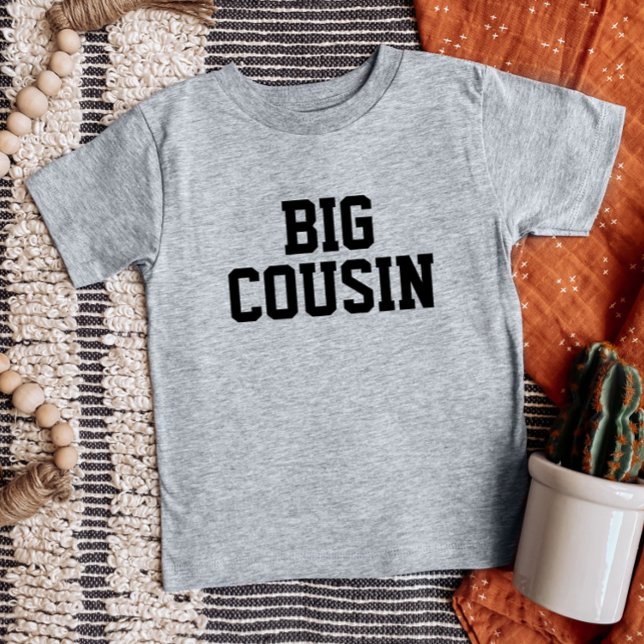 Camiseta Para Bebê Primo Grande | Família de Correspondência (Criador carregado)