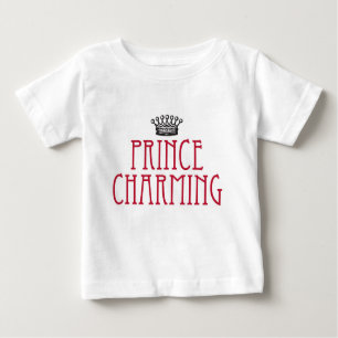 Camiseta Para Bebê Prince Charming Tee