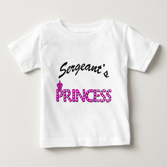 Camiseta Para Bebê Princesa (Frente)