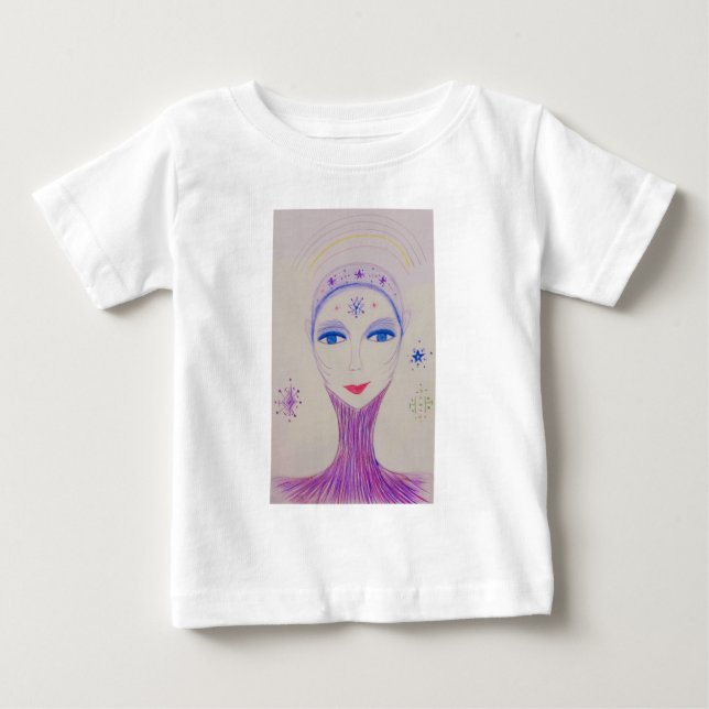Camiseta Para Bebê Princesa (Frente)