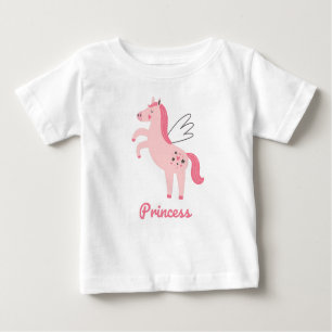 Camiseta Para Bebê Princesa