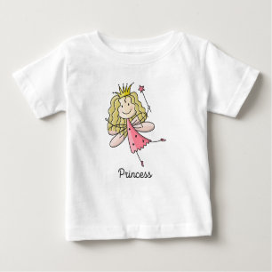 Camiseta Para Bebê Princesa