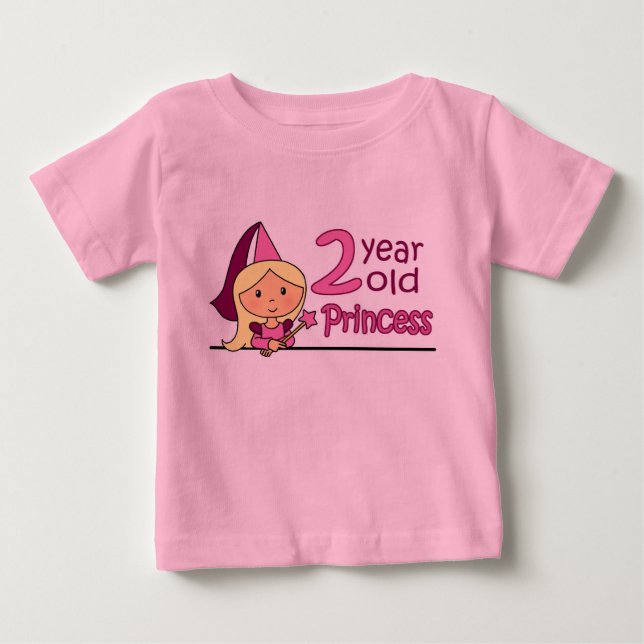 Camiseta Para Bebê Princesa 2 (Frente)