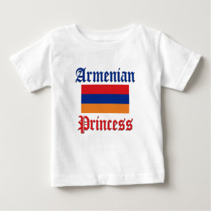 Camiseta Para Bebê Princesa arménia