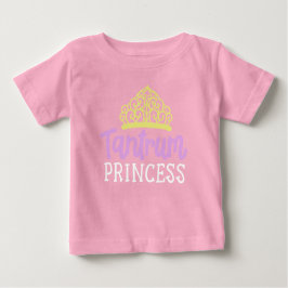 Camiseta Para Bebê Princesa Birrenta