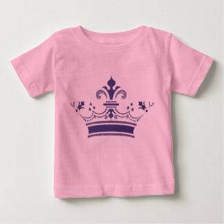 Camiseta Para Bebê Princesa coroada