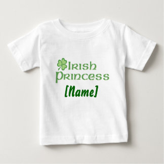 Camiseta Para Bebê Princesa irlandesa