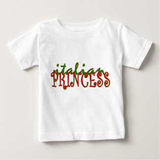 Camiseta Para Bebê Princesa italiana