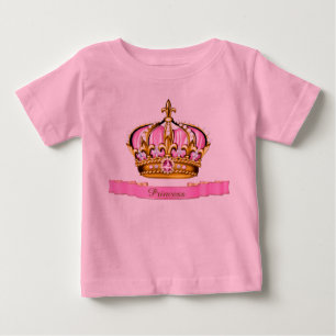Camiseta Para Bebê Princesa Menina