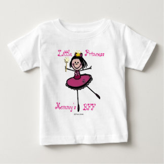 Camiseta Para Bebê Princesa Pequena - BFF Mamãe