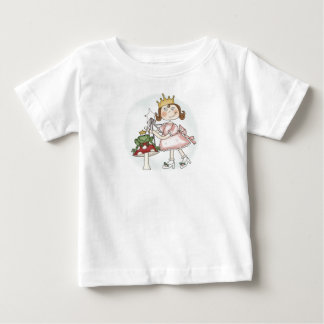 Camiseta Para Bebê Princesa sapo
