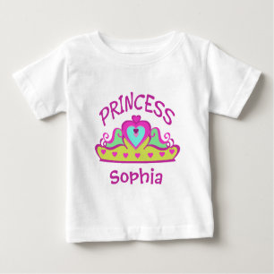 Camiseta Para Bebê Princesa, Sophia