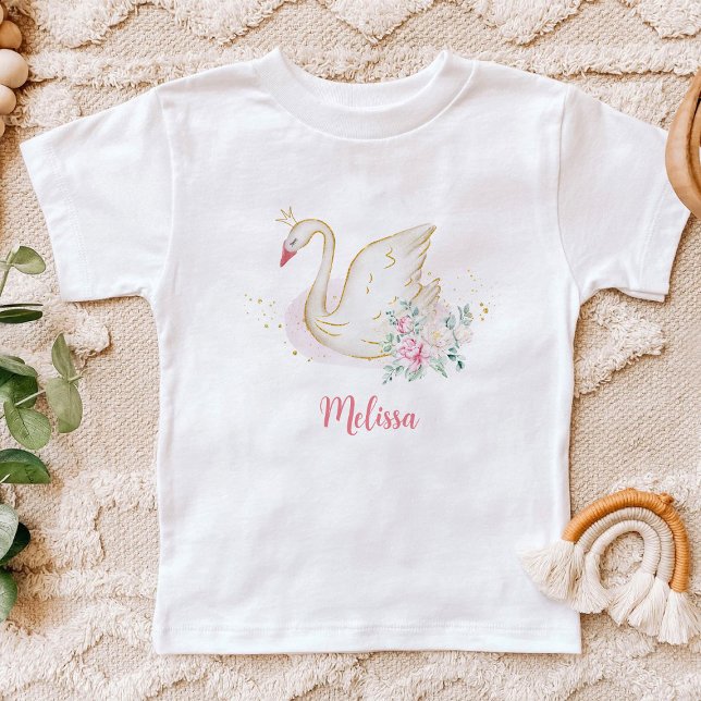 Camiseta Para Bebê Princesa Swan (Criador carregado)