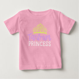 Camiseta Para Bebê Princesa Tantrum