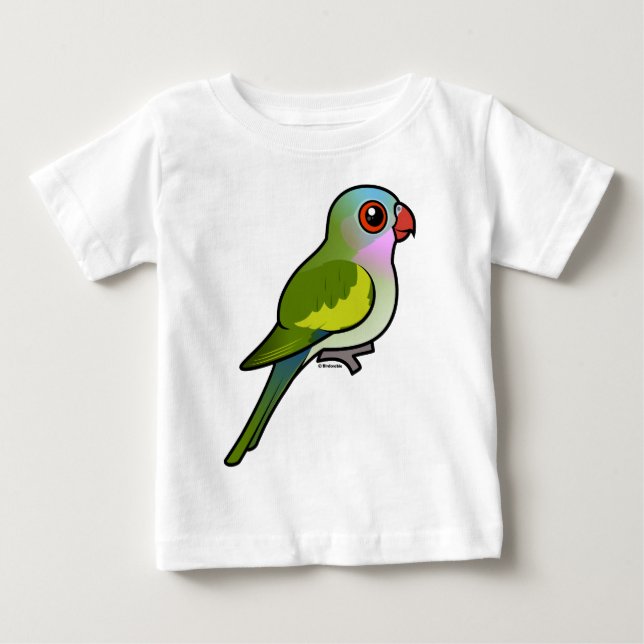 Camiseta Para Bebê Princess Parrot (Frente)