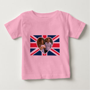 Camiseta Para Bebê Príncipe George - William & Kate