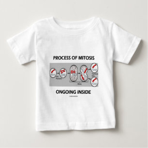 Camiseta Para Bebê Processo de interior em curso da cariocinese