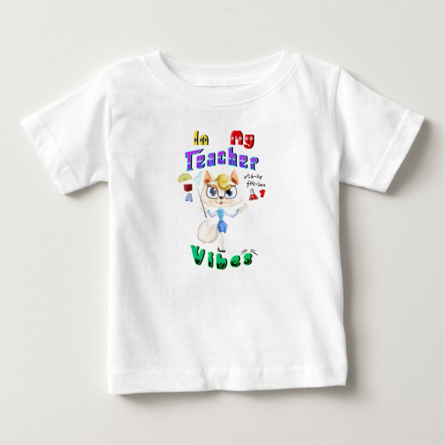 Camiseta Para Bebê Professor (Frente)