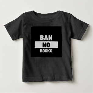 Camiseta Para Bebê Proibição de Livros