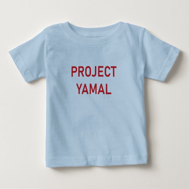 Camiseta Para Bebê Project Yamal (Frente)