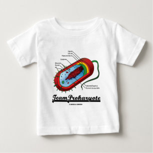 Camiseta Para Bebê Prokaryote da equipe (bactérias)
