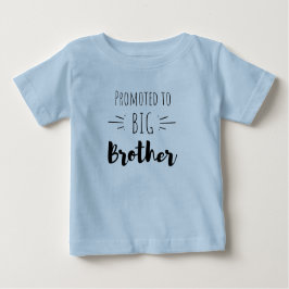 Camiseta Para Bebê Promoted to big brother