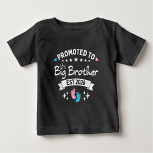 Camiseta Para Bebê Promovido ao Big Brother Est 2026 Big Brother 2026