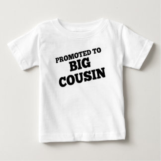 Camiseta Para Bebê Promovido ao primo grande