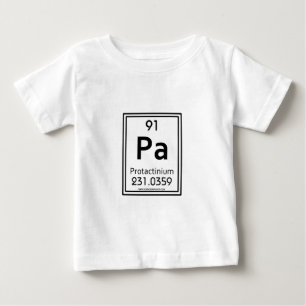 Camiseta Para Bebê Protactinium 91