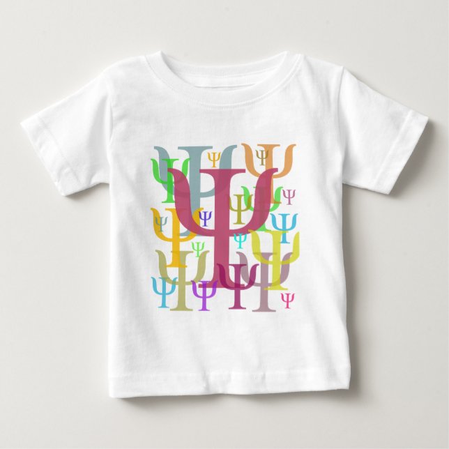 Camiseta Para Bebê Psi (Frente)