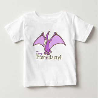 Camiseta Para Bebê Pterodátilo Pequeno, Roxo