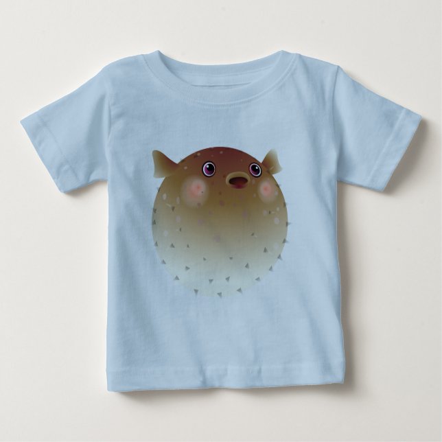 Camiseta Para Bebê Puffer (Frente)