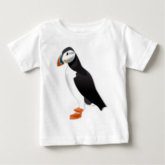 Camiseta Para Bebê Puffin Atlântico