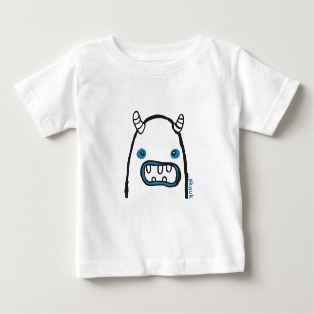 Camiseta Para Bebê Puk (Frente)