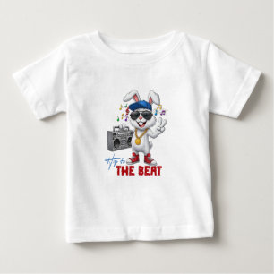 Camiseta Para Bebê Pule ao Ritmo