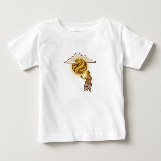 Camiseta Para Bebê Pulung (Frente)