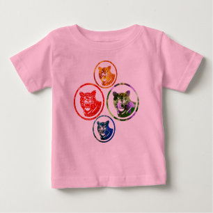 Camiseta Para Bebê puma fantástica