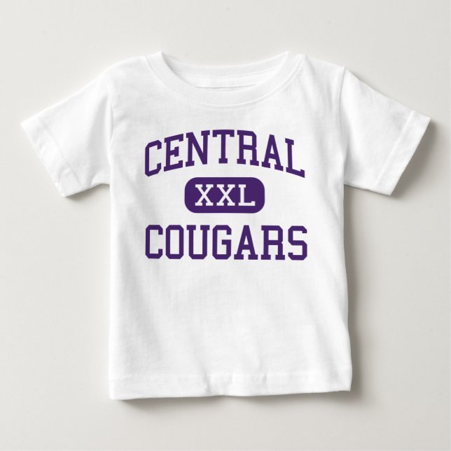 Camiseta Para Bebê - Pumas - a comunidade central - Breese Illinois (Frente)